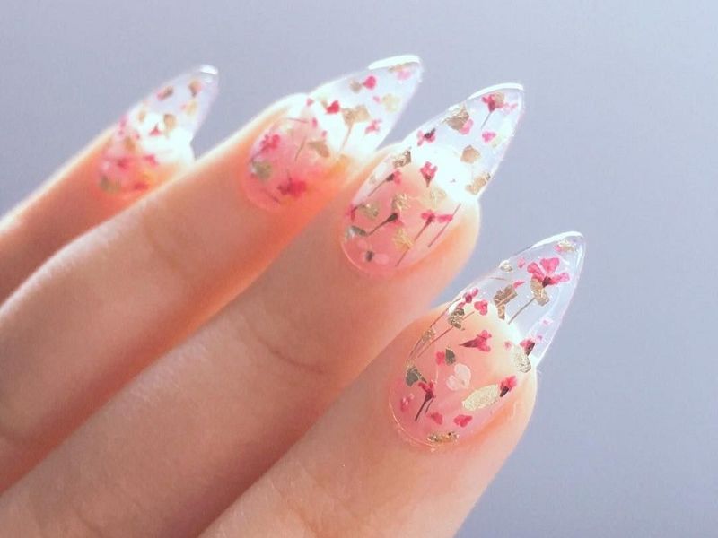 Top 99+ nail ẩn hoa khô đẹp nhẹ nhàng, tao nhã được ưa chuộng nhất