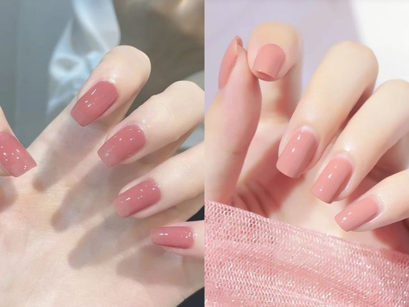 20+ mẫu nail màu nude nhẹ nhàng, tinh tế cho mọi cô nàng
