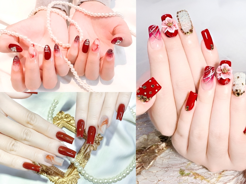 20+ mẫu nail cô dâu sang trọng, nổi bật trong ngày cưới