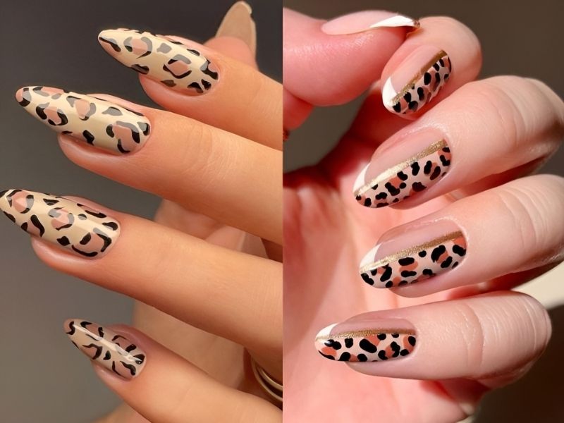 50+ mẫu nail chân da báo hot nhất Instagram: Cập nhật ngay để không bị