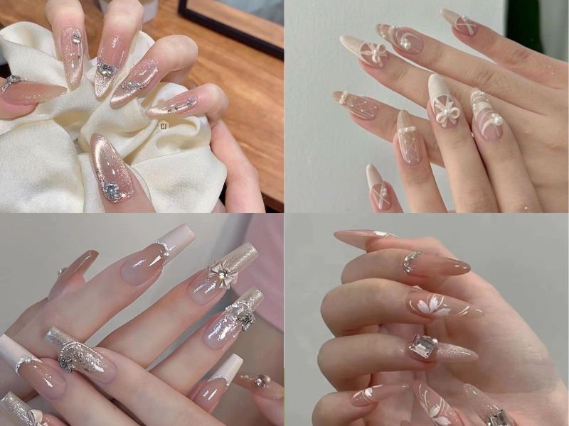 Top 30+ mẫu nail cô dâu tinh tế, thanh lịch trong ngày đặc biệt – Kềm Nghĩa  - Nghia Nippers