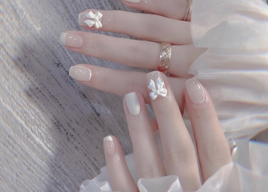 Kiểu Nail Nơ Xinh Đẹp Cho Phong Cách Nàng Thơ | TIKI