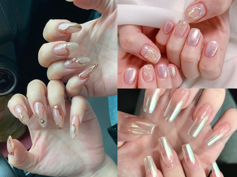 20+ mẫu nail tráng gương thanh lịch và sang trọng