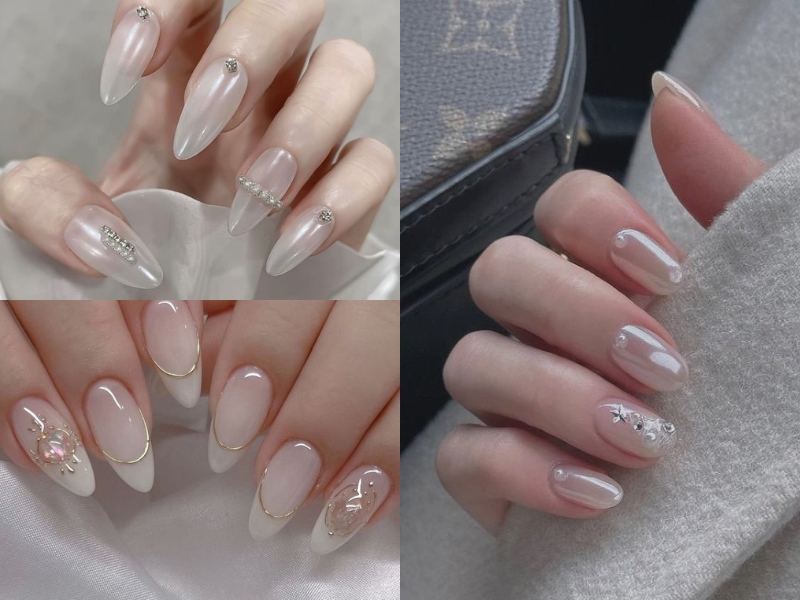 20+ mẫu nail tráng gương thanh lịch và sang trọng
