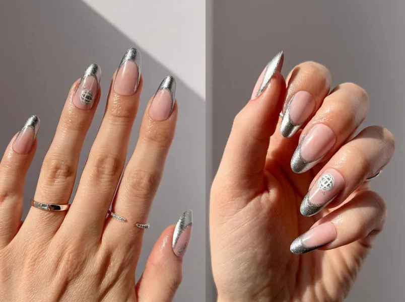 50+ mẫu nail sơn đầu móng trắng đẹp, rất thời thượng