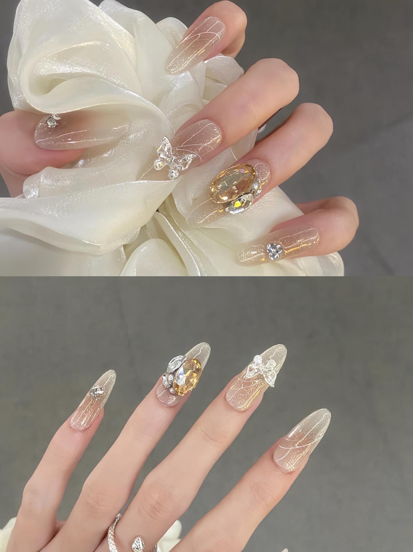 50+ Mẫu Nail Trong Suốt "Cực Phẩm" Khiến Bạn Ngỡ Ngàng