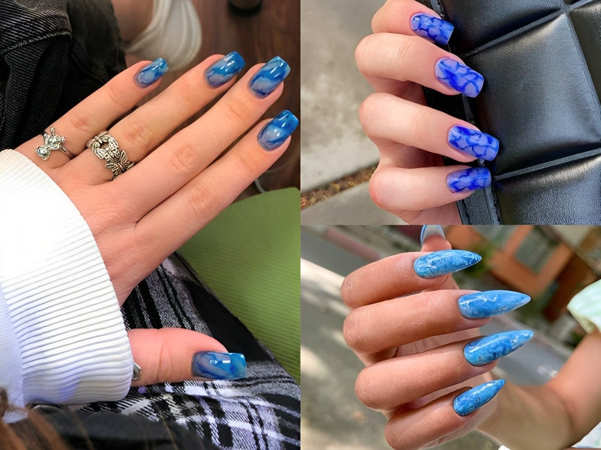 TOP 20+ mẫu nail vân đá sang xịn, đẹp mê ly cho nàng