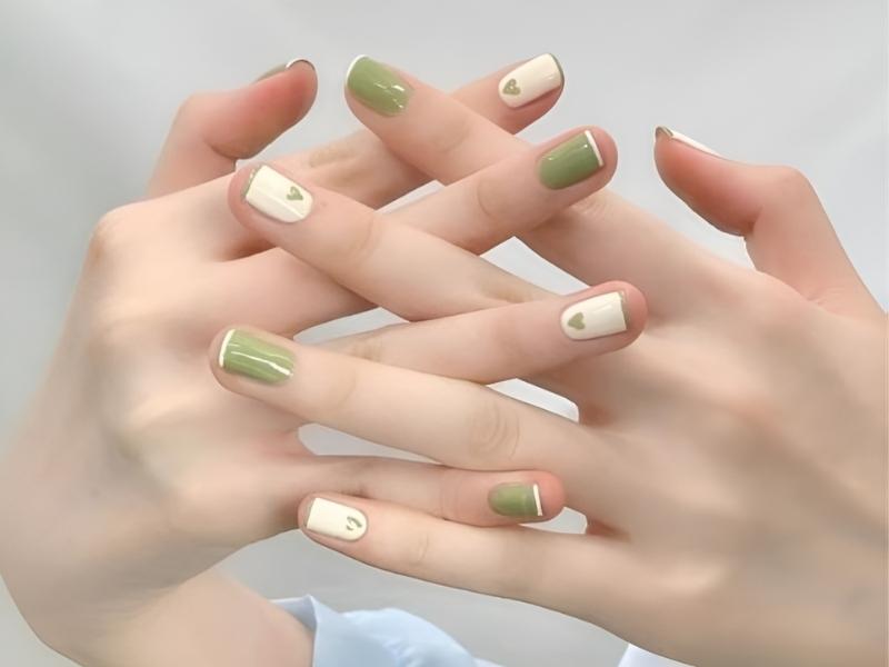 50 mẫu nail xanh bơ hot nhất Instagram: tươi mát, trẻ trung, dịu dàng
