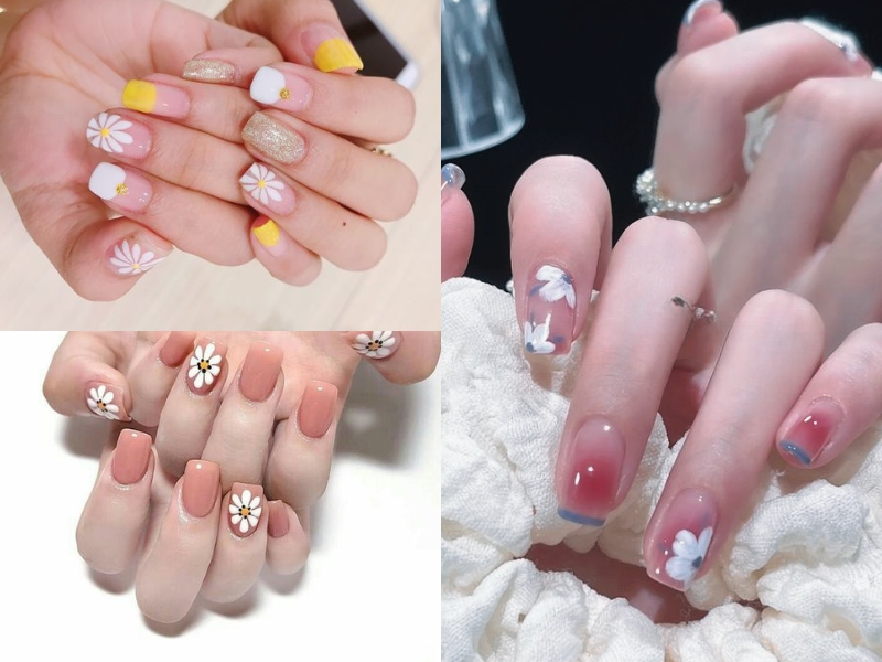 20+ mẫu nail vẽ đơn giản dễ làm tại nhà