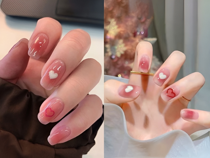 Top 20+ mẫu nail sơn thạch đơn giản, trong trẻo và nhẹ nhàng